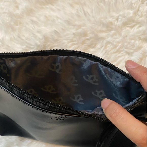 Francine Black Wristlet Wallet - Picture 4 of 5